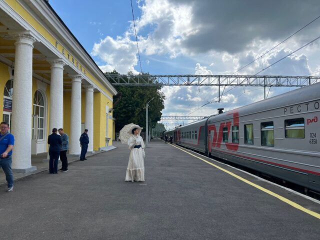 Туристический поезд в Воронеж